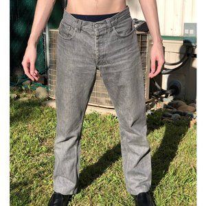 Archive Helmut Lang Raw Denim Grey Jeans